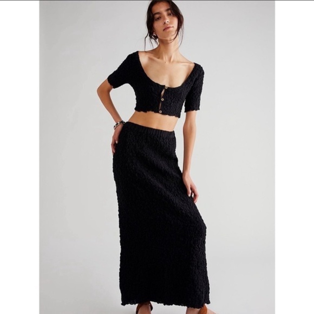 NWT FREE PEOPLE TOP AND SKIRT SET